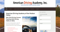 Desktop Screenshot of americandrivingacademy.us